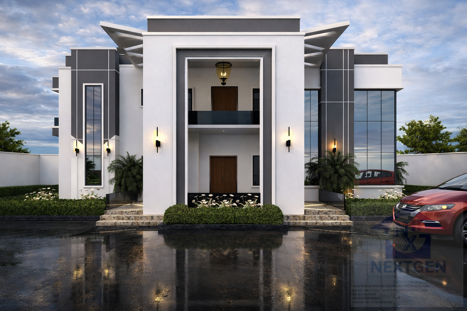 Modern 5-Bedroom Duplex Design on 50 x 100 ft Land | Smart Space, Modern Luxury – NextGen Structures