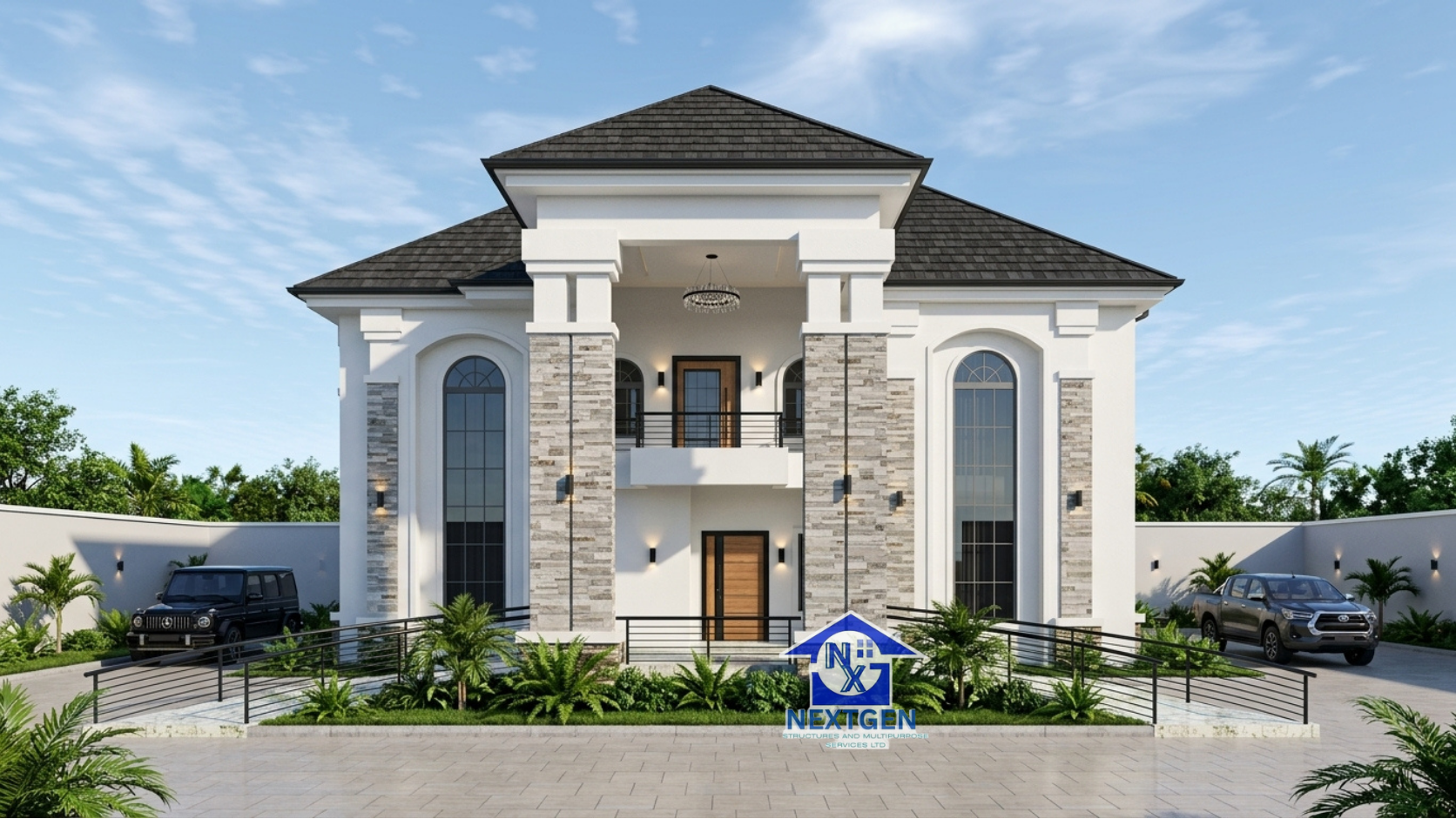 5-Bedroom Luxury Duplex Design