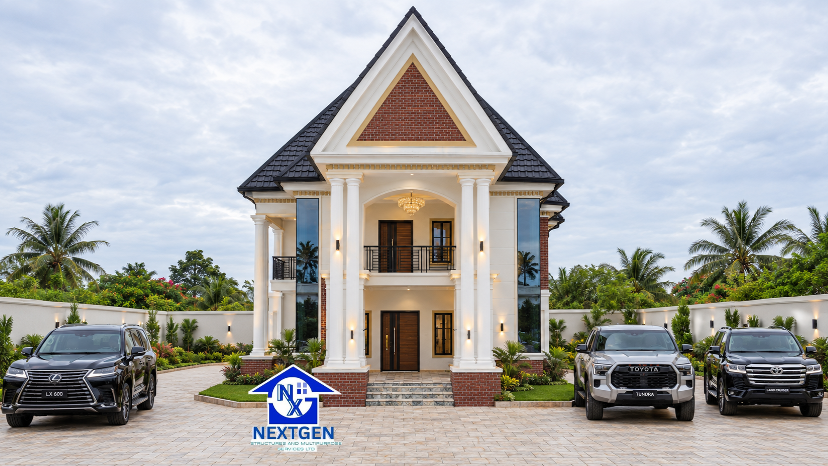 6 Bedroom Duplex House Plan | NextGen Structures (NXG055FD022)